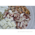 Mistura de frutos do mar congelados da IQF com surimi de camarão de lula